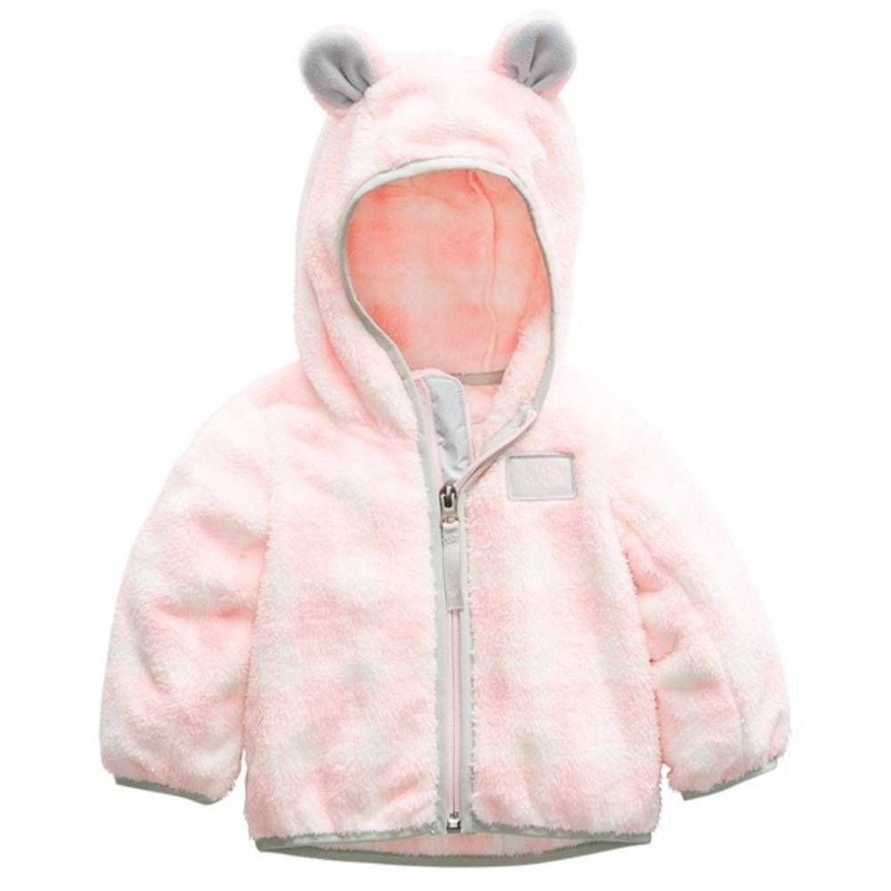 The North Face Baby Girls Pink Check Campshire
Fleece AND mittens